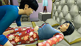 Ibu Jepang Matang Dan Anak Tirinya Berhubungan Seks Tabu Di Kamar Mandi